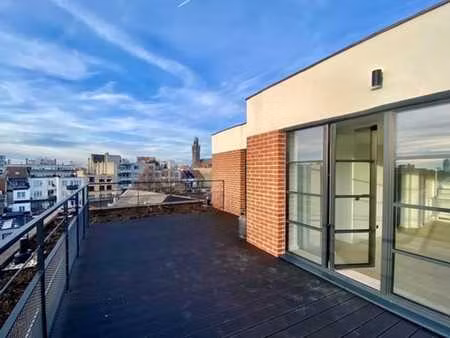 schaerbeek - penthouse 2 chambres neuf  prêt à emménager  d