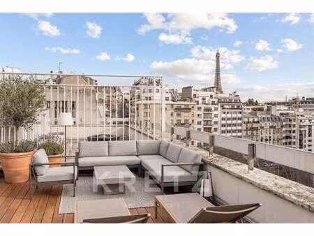 appartement de luxe à vendre à paris 16e : 1 390 000 € | 120m²