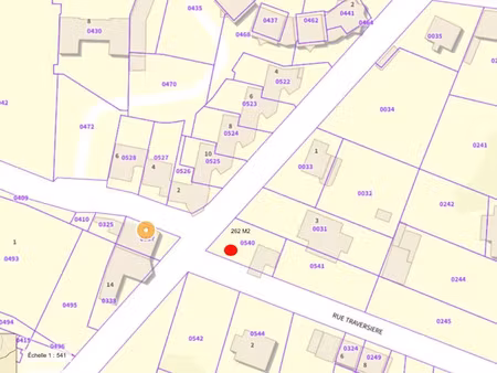 vente terrain 262 m² à sainte-marie (35600)  28 000 €