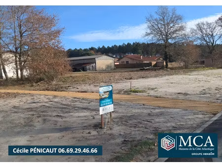 vente terrain 602 m² à morcenx (40110)  36 120 €