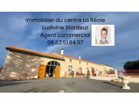 ancienne propriété viticole 140 m2 dépendances terrain