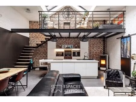 loft confidentiel avec extérieur
