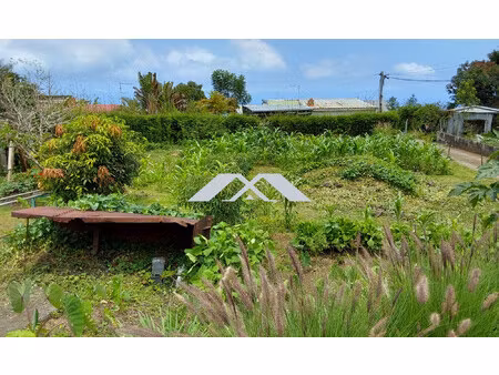 parcelle 803m² saint leu