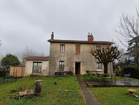 maison ancienne-2 chambres-800m² terrain-bazas-gironde-aquitain