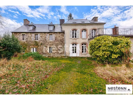 2 maisons en pierre à saint hervé sur environ 2100 m² de jardin : un havre de paix à décou