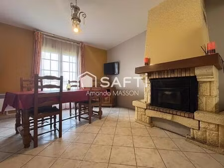 maison 4 chambres - vie possible en rez-de-chaussée - garage et extérieur !