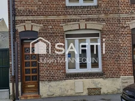 maison semi mitoyenne 3 chambres  cours terrasse