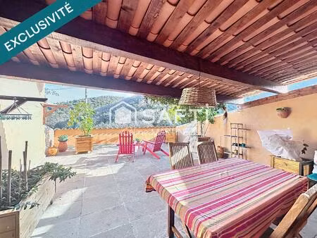 maison 4 pièces  garage et terrasse