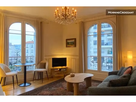 location meublée appartement 3 pièces 55 m² à levallois-perret (92300)  2 490 €