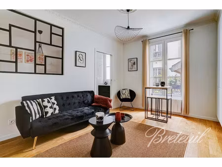 location meublée appartement 2 pièces 30 m² à paris 15ème (75015)  1 500 €