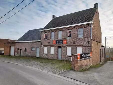 handelspand met woonst – voormalig café “hof ter rovorst”...