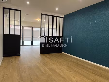 location locaux professionnels 2 pièces 51 m² à bruguières (31150)  820 €