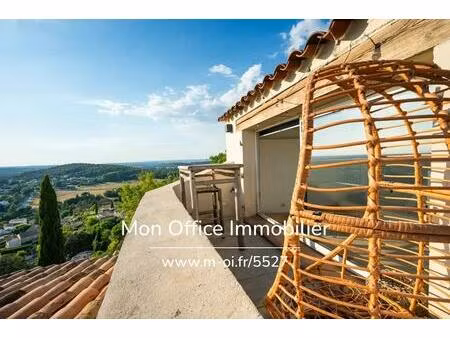 référence : 5527-mac - maison de village avec terrasse et vue panoramique