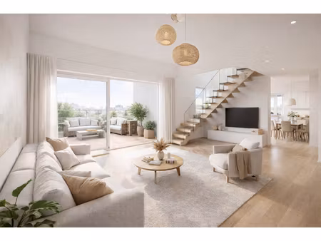 a visiter ! magnifique 5p duplex - dernier étage - terrasse & parkings - voisins-le-breton