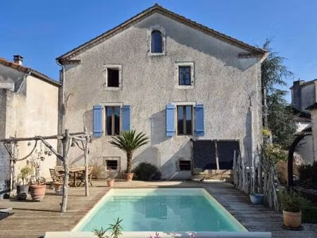 saint-géry 46330  maison 5 pièce avec grange et piscine