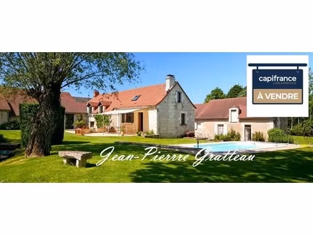 dept de la vienne (86) propriété à vendre 7 pièces terrain 2 hectares senille (86100)