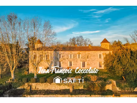 vente maison 12 pièces 493 m² penne-d’agenais (47140)