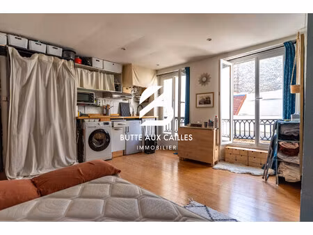 coeur butte aux cailles - studio (18 30 m2) - calme et ensoleill