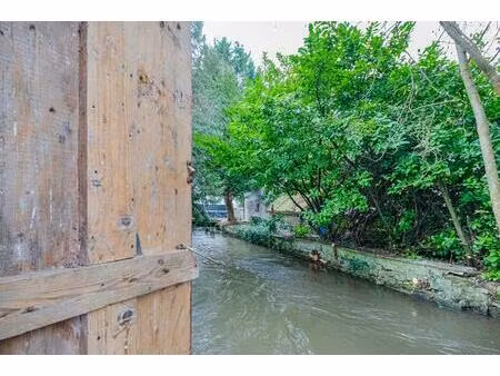 maison de charme xixe au coeur du vexin  avec jardin en bord de l'eau