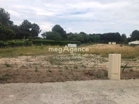 saint-georges d'oleron  terrain a batir 415m² viabilisé a 300 m de la plage