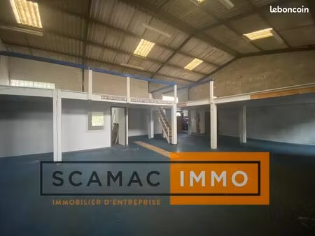 local industriel 200 m²