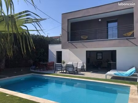 maison contemporaine de standing avec piscine – marseille 12e  avenue fernandel