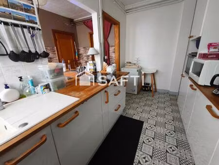 appartement à rénover de 89 m2 actuellement loué