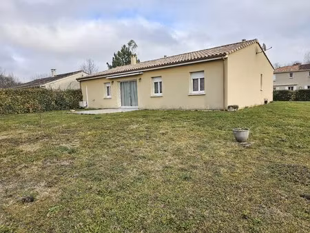 bergerac - maison de plain pied de 99m2 avec jardin et garage