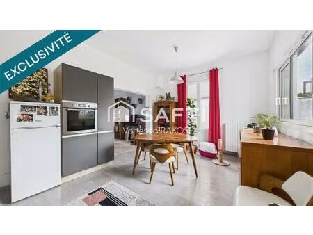 a saintes maison de 75 m² avec 2 chambres  jardin et garage