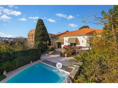 nice cimiez - maison 7 pièces - piscine - dépendances - garages