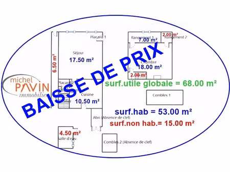 vente maison 4 pièces 53 m² à la guerche-sur-l'aubois (18150)  18 000 €
