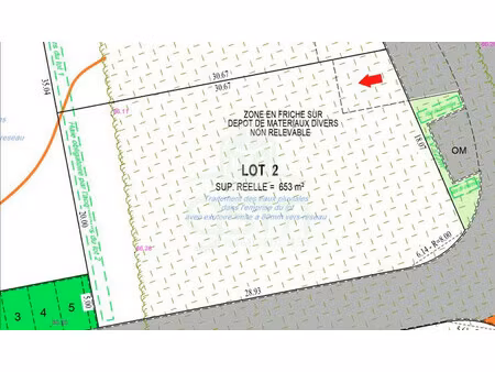 terrain à vendre montbazon