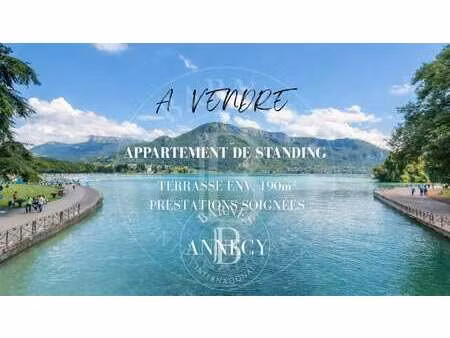 appartement de luxe à vendre à annecy : 1 680 000 € | 118m²