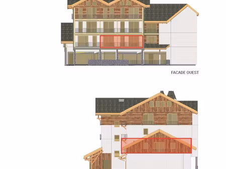appartement à vendre briancon 2 pièce(s) 65m2 438 000€