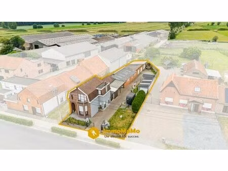 huis te koop met opslagruimte in lochristi (wachtebeke)