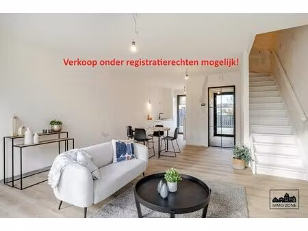 zelden beschikbaar: nieuwbouw onder registratierechten!