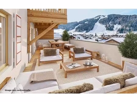 nouvel appartement 4 chambres a morzine-avec terrasse