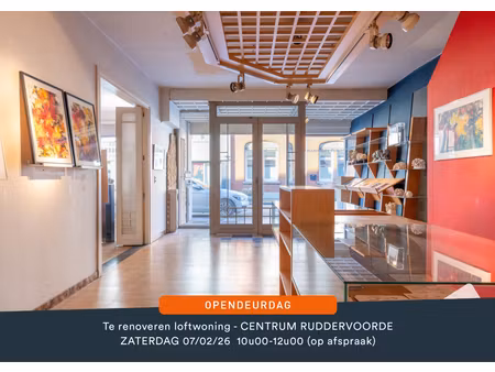 huis te koop in ruddervoorde met 3 slaapkamers