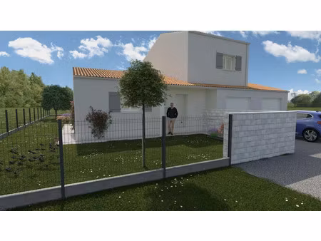 vente maison neuve 4 pièces 95 m² à fontcouverte (17100)  278 000 €
