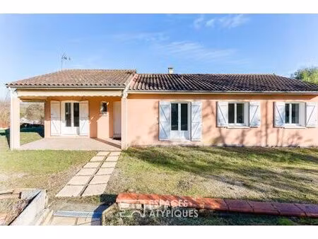 maison familiale de plain pied à caraman