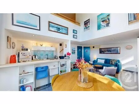 appartement f2 bis à vendre - 2 pièces - 48 95 m2 - le croisic - 44 - pays-de-loire