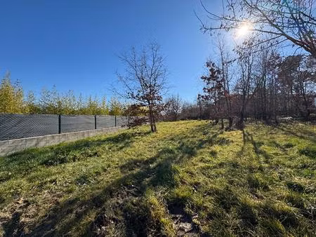 a vendre proche auterive: terrain de 896 m2 viabilise  libre de tous constructeurs