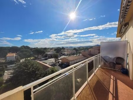 argeles proche centre plage - a vendre t2 terrasse cave pkg