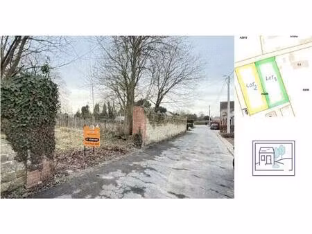 terrain à vendre de 1100 m² à stambruges (vbd76592)