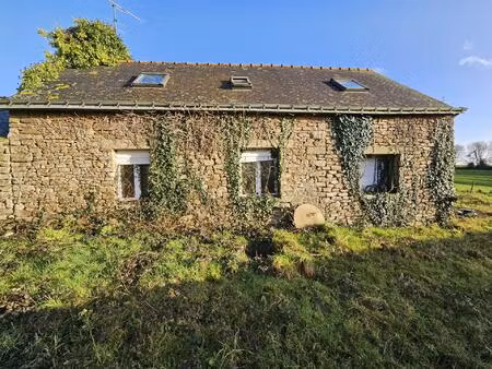 maison en pierres avec hangar et dépendance