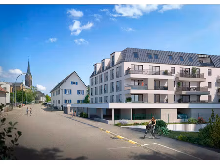 vente programme neuf t1  t2  t3  t4 25 à 95 m² village-neuf (68128)