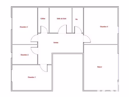 vente appartement 4 pièces 85 m² à aulnay-sous-bois (93600)  179 000 €