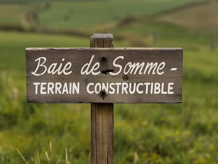 terrain à vendre ponthoile