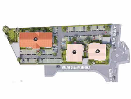 vente appartement 3 pièces 63.78 m² à saint-père-en-retz (44320)  225 900 €