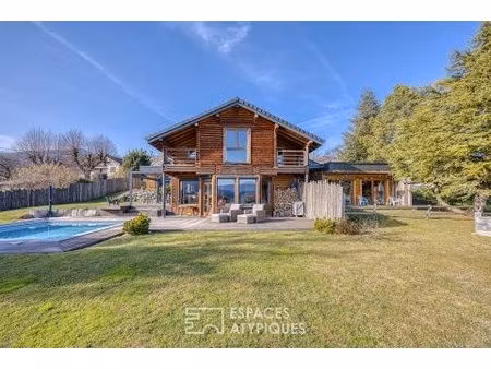 chalet contemporain avec vue imprenable
